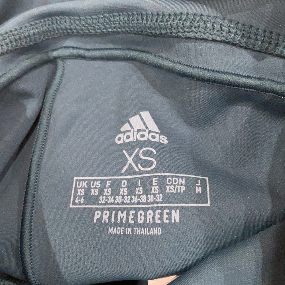 Adidas Women's Primegreen Aeroready 3 Bar Elastic Training Tights XS - Picture 9 of 11